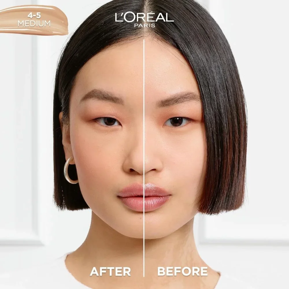 Medium Nude Hyaluronic Tinted Serum Foundation with 1% Hyaluronic acid